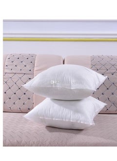Maestro Maestro 2PCS Non Woven Cushion Hollow Fiber Polyester White 45x45cm  - Image 1