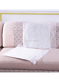 Maestro Maestro 2PCS Non Woven Cushion Hollow Fiber Polyester White 45x45cm  - Image 2