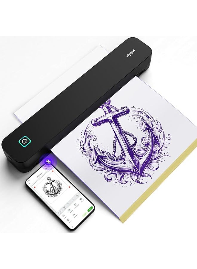 PeriPage P92 Tattoo Stencil Printer Thermal Temporary Tattoo Printer with Stencil Paper Compatible with Phone,Pad & PC - Image 2