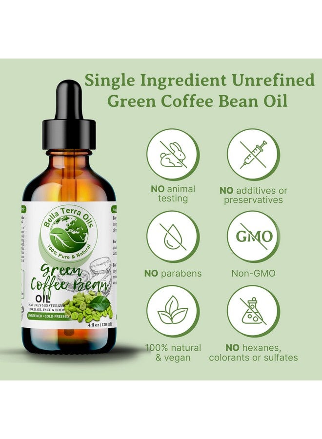 بيلا تيرا أويلز - زيت حبوب البن الأخضر 4 أونصة - يكشف عن الكنز الغذائي لزيت بذور البن، مثالي لترطيب البشرة وحيويتها - Image 4