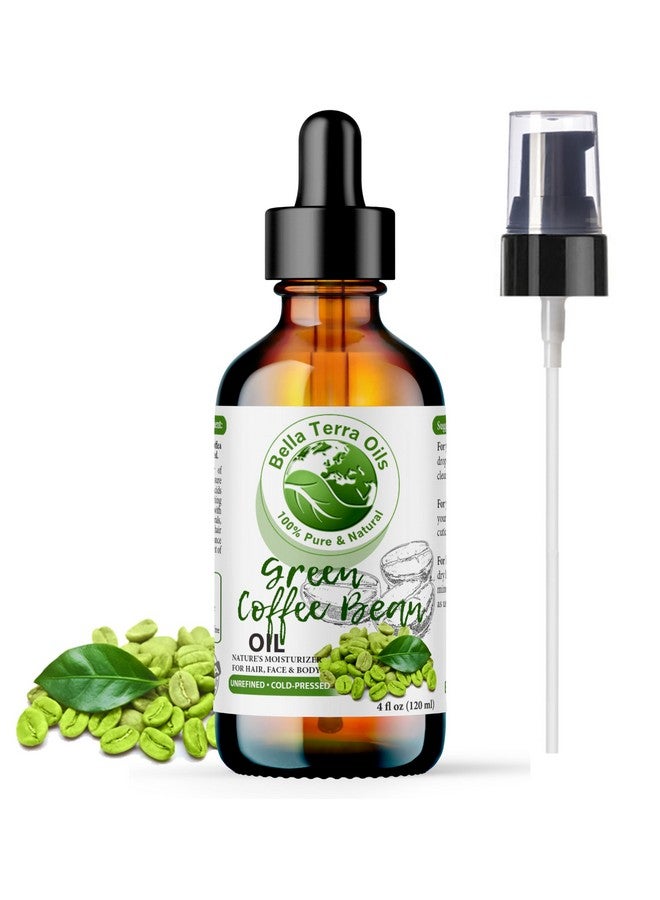 بيلا تيرا أويلز - زيت حبوب البن الأخضر 4 أونصة - يكشف عن الكنز الغذائي لزيت بذور البن، مثالي لترطيب البشرة وحيويتها - Image 1