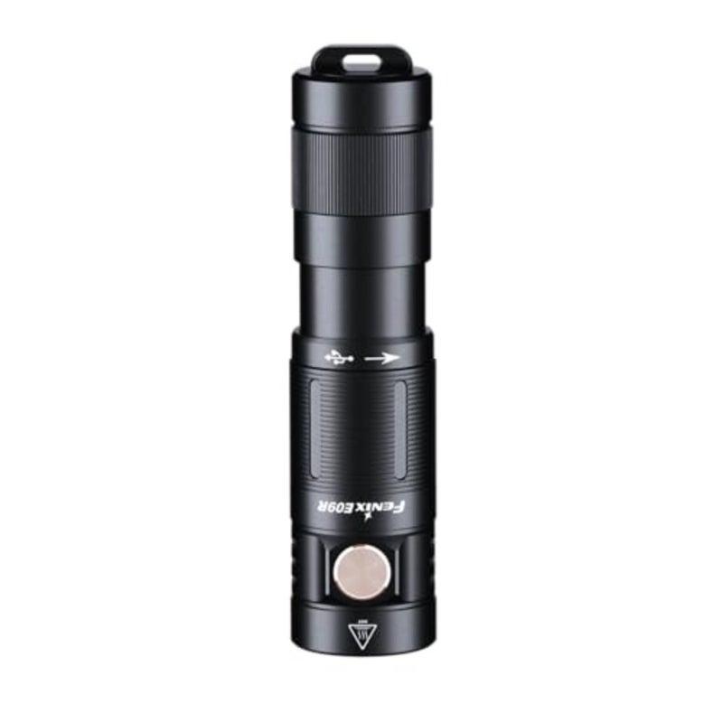 E09R 600 Lumen USB-C Rechargeable EDC Keychain Torch with LumenTac Organizer - Image 4