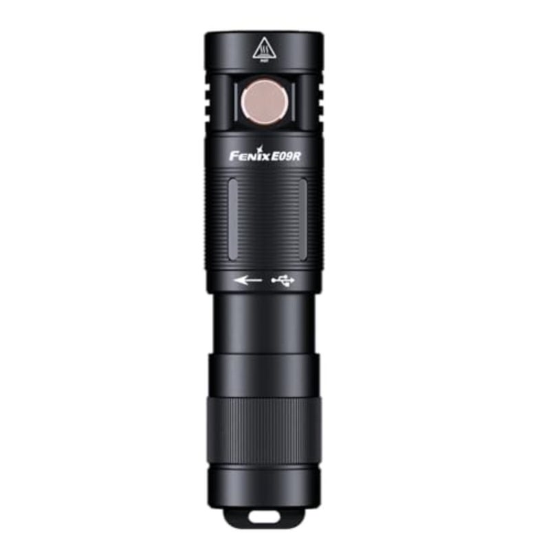 E09R 600 Lumen USB-C Rechargeable EDC Keychain Torch with LumenTac Organizer - Image 2