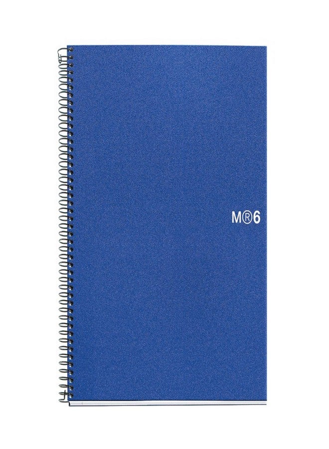 Miquelrius 8.5 x11 Wirebound Notebook, 6-Subject, College Ruled, Blue (45173)