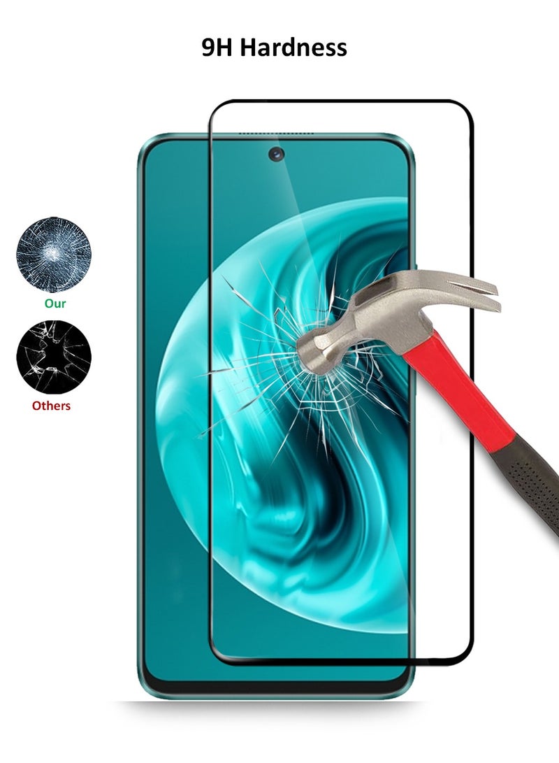 Techie واقي شاشة زجاجي مقسى عالي الدقة كامل التغطية لهاتف هواوي نوفا 12i - Image 3