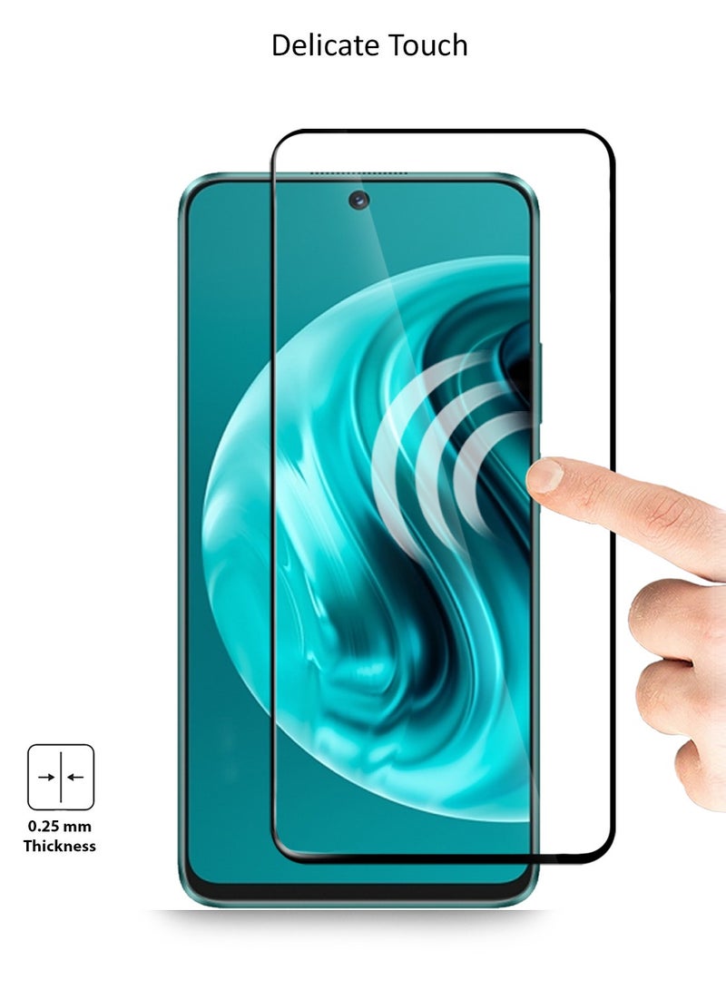 Techie واقي شاشة زجاجي مقسى عالي الدقة كامل التغطية لهاتف هواوي نوفا 12i - Image 4