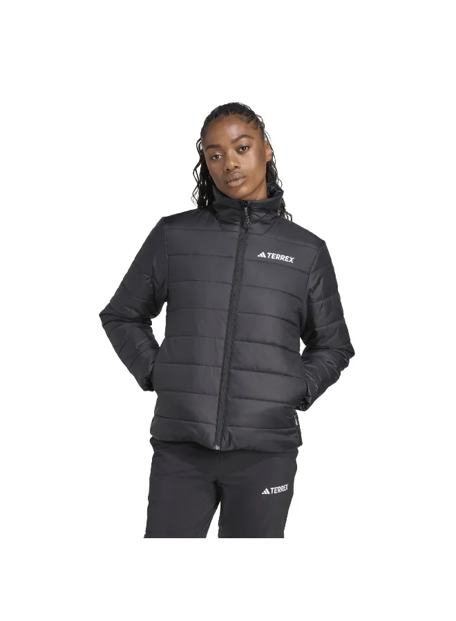 Adidas Adidas W Mt Ess Pad J Black Jacket (Filled Thin) Jackets For Women