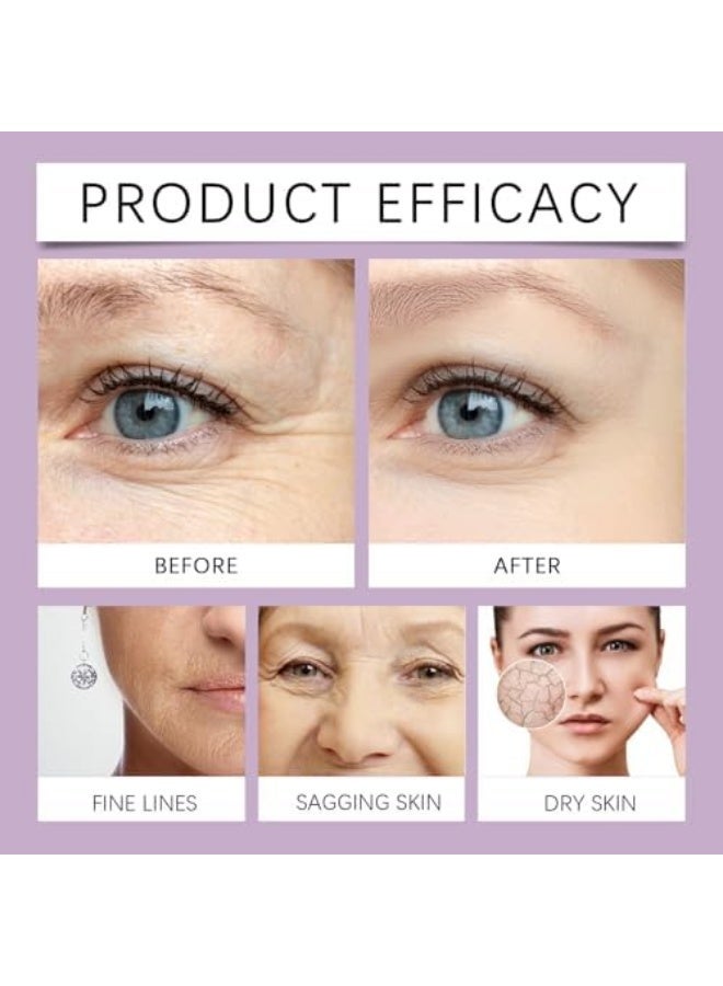 ماء معيد للشباب مضاد للتجاعيد، سيروم مضاد للتجاعيد، سيروم معيد للشباب من الجانوديرما لوسيدوم، مرطب مضاد للشيخوخة يحسن البشرة الباهتة مع حمض الهيالورونيك - Image 2