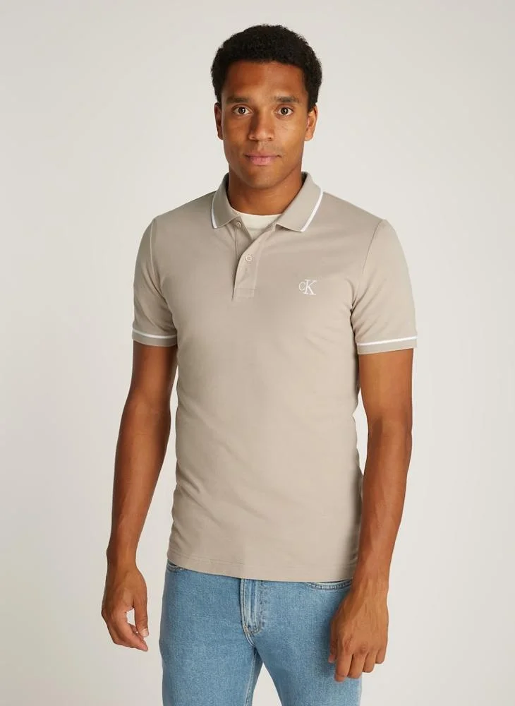 Calvin Klein Jeans Logo Polo T-Shirt