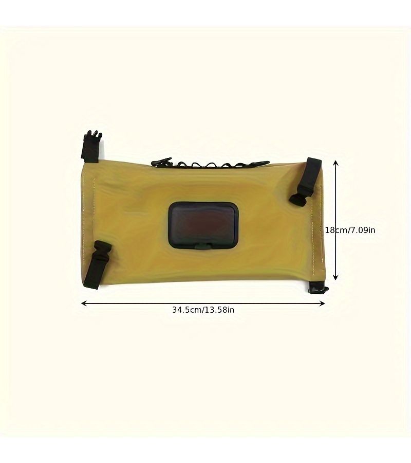 Creative Outdoor Camping Tissue Holder Camouflage No Punch Lightweight Canvas Wet Wipes Bag With Safety Strap And Viewing Window Portable Multifunctional Towel Pouch Holiday Gift Camping Accessory - Image 3