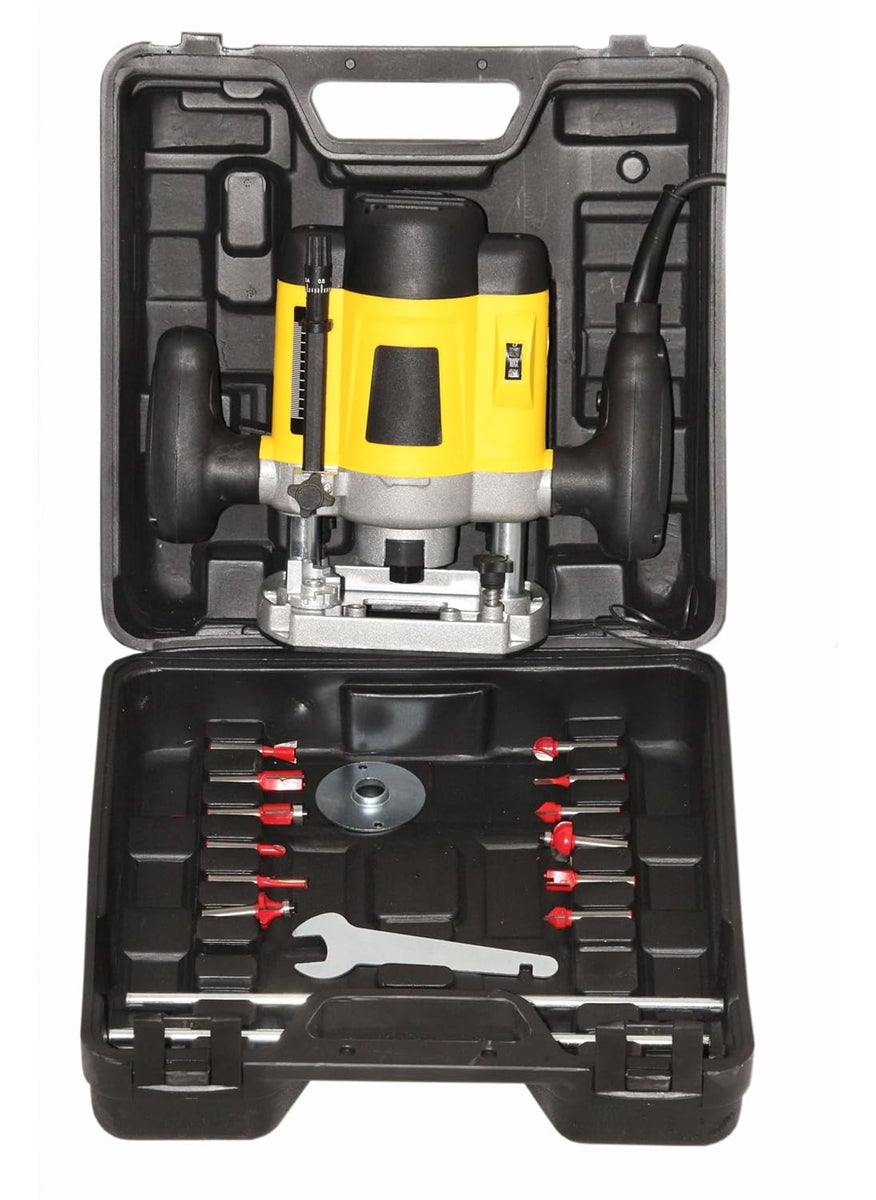 Digital Craft - Digital Craft Electric Multifunction Woodworking Carving Machine Trimming Machine Slotting Machine Furniture Processing Tools Electric Router Machine kit5 Utility Tools6Pc Wood Carving Set - Image 1