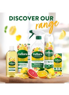 Zoflora Zoflora-Multi-purpose Concentrated Disinfectant All Surface Cleaner-Floor Cleaner-Effective against bacteria & Viruses-Long Lasting Lemon Zing Fragrance-Eliminates Odour-All Day Fresh-500ml  - Image 3