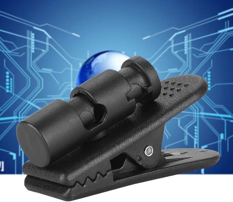 2PCS Black Headphone Clip for Shirt Earbud Earphone Cable Management - Image 4