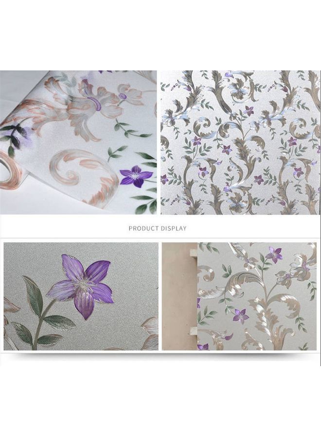 Glue Static Decorative Window Film Multicolour 45x100cm - Image 2