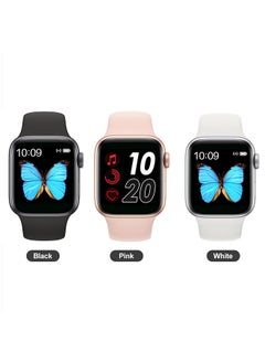 xozgdovg 300.0 mAh T500 Series 5 Color Screen Message Reminder Health Monitor IP67 Waterproof Sport Tracker Intelligent Watch Black  - Image 2