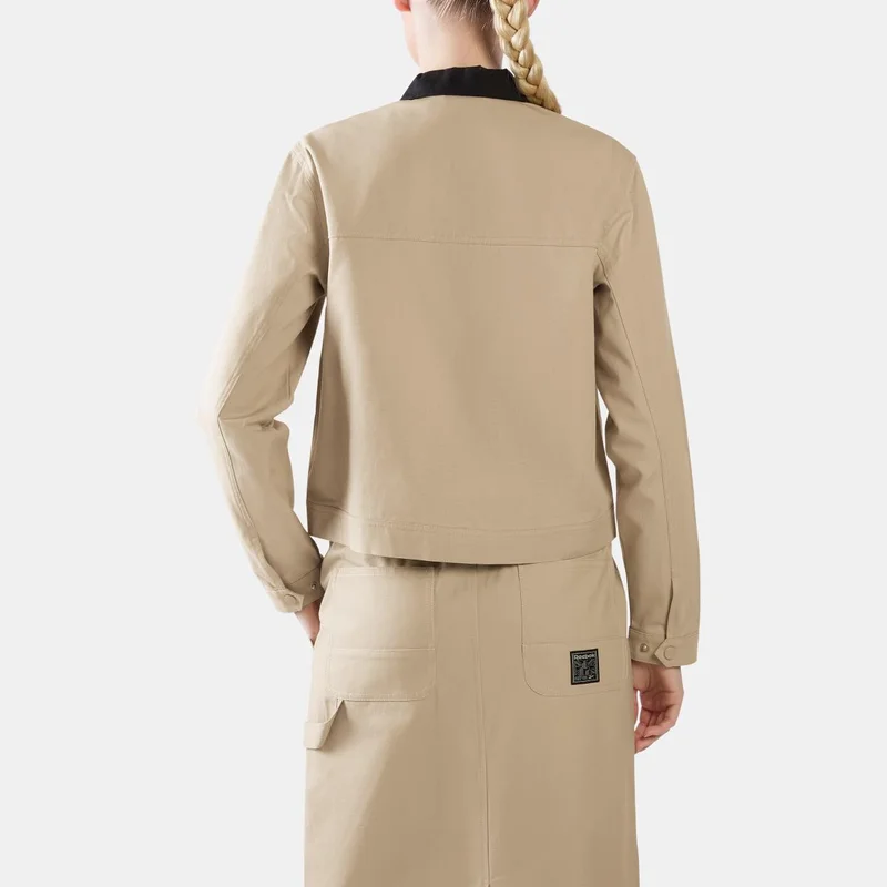 Reebok  Workwear Cropped Canvas Jacket for Women | Best Price UAE