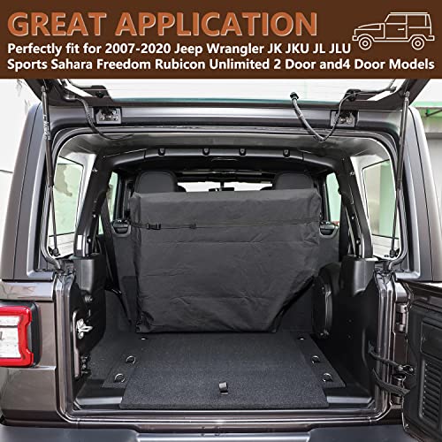 Opall Hard Top Freedom Top Panels Storage Bag for All 2007-2025 Jeep Wrangler JK JKU JL JLU Sports Sahara Freedom Rubicon Unlimited Gladiator JT 2 and 4 Doors - Image 2