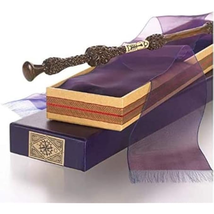 Harry Potter عصا دمبلدور الأساسية المعدنية عصا سحرية مع صندوق هدايا ألعاب عصا - Image 4