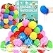 BEFANS 60 Pcs Reusable Water Balls Reusable Water Balloons for Outdoor Toys and Games Water Toys for Kids and Adults Boys and Girls Summer Balls for Pool and Backyard Fun - Image 3