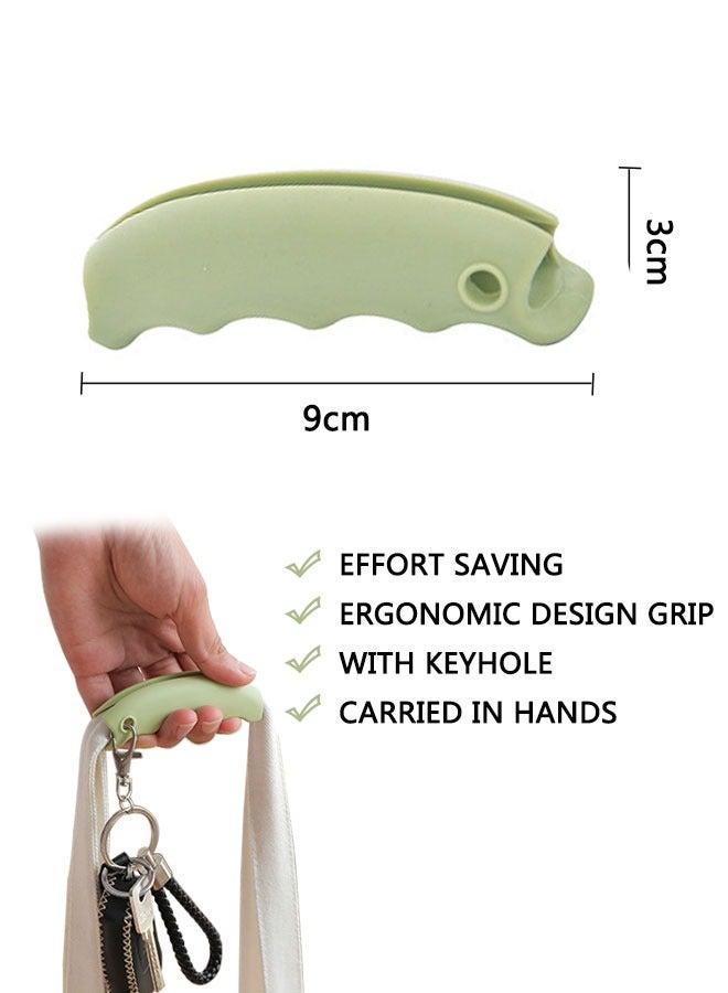 وهاواي 6 Pieces Plastic Bag Holder Carrier, Soft Cushion Grip Handle Carrier, Grocery Bag Holder for Grocery Plastic Bag, Shopping Bags Garbage bag - Image 2