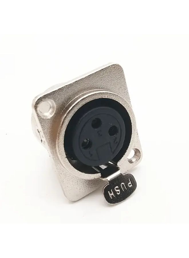 1 قطعة موصل أنثى XLR مقبس صوتي احترافي لـ الاستوديو والدي جي - Image 3