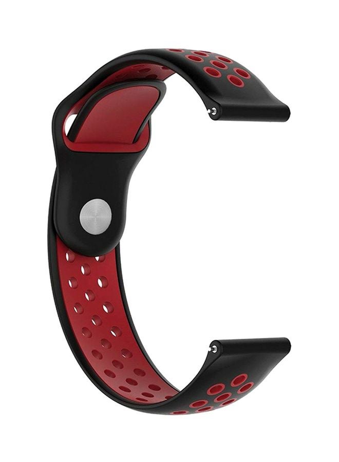 Bison Replacement Band For Samsung Gear S3 Black/Red - Image 1