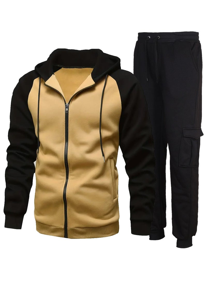 KUYING - New Casual Sports Two-Piece Set - Image 1