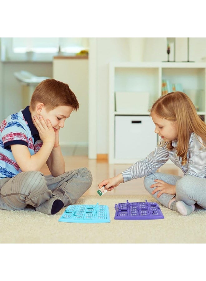 JZS Who is It? Board Game for Kids, Who is it Game for Kids, Guess Game for Kids, guessing Game for Kids,2 Players Game for Kids, 2 Players Board Game for Kids,Small Turntable with Punishment - Image 5