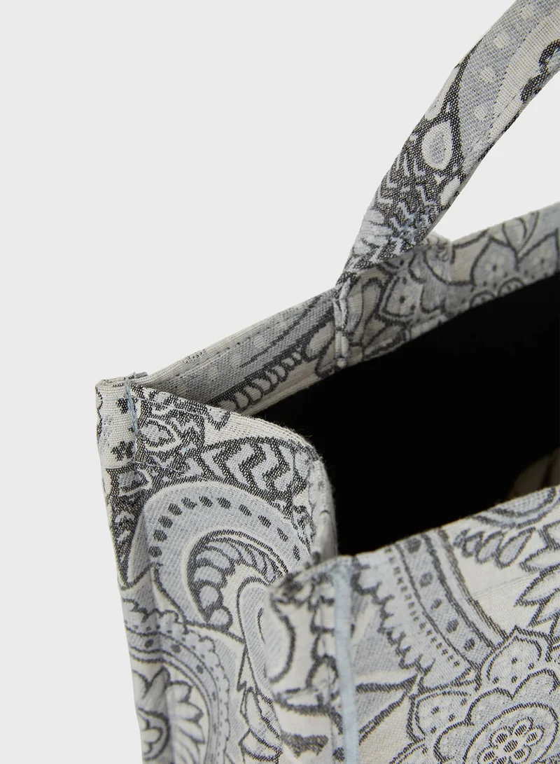DeFacto Printed Tote Bag