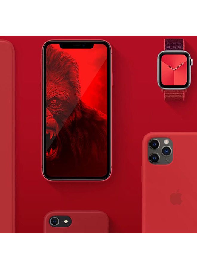 NIBEMINENT Gorilla Guard Tempered Glass Screen Protector For Apple 2019 iPhone Xs Max 6.5inch Clear/Black - Image 4