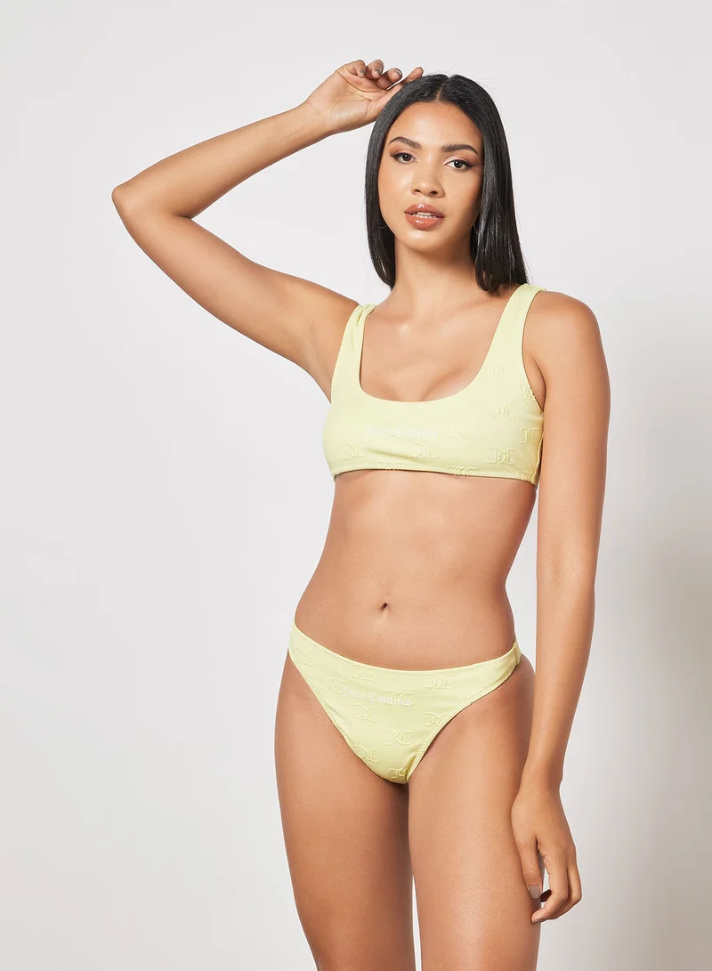 Juicy Couture Monogram Toweling Bikini Set
