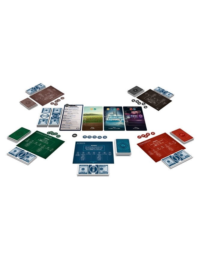 Mixlore Ozark The Board Game | Territory Control Strategy Game | Based on The Hit Netflix TV Series | Ages 16+ | 2-5 Players | Average Playtime 30 Minutes | Made by Mixlore - Image 2