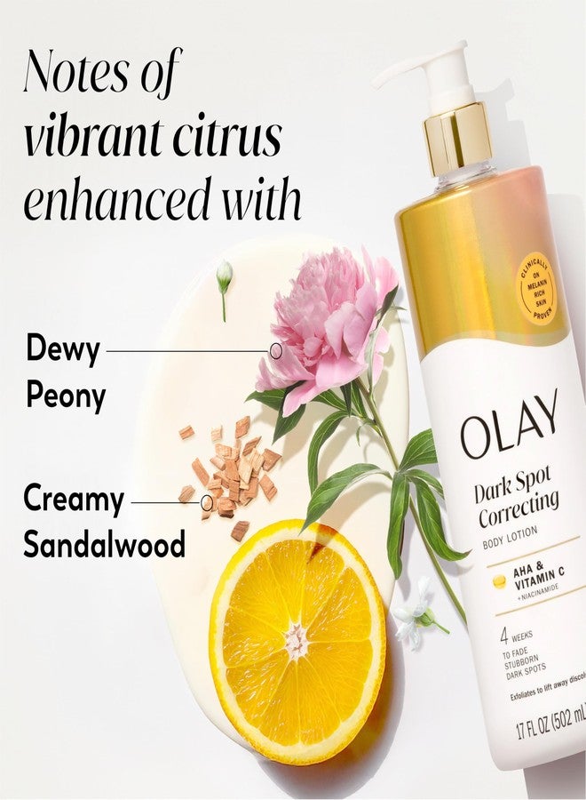 Olay Body Lotion for Women, Tone Enhancing with AHA Serum, Visibly Reduce Discolored Skin, 24hr Moisture & Hydration, Fast Absorbing Formula, Vitamin B3 Complex, For All Skin Types, 17 fl oz - Image 5
