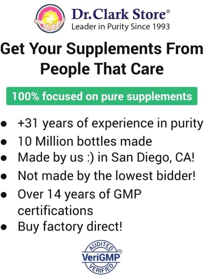 Dr Clark Store Niacin 500 Vitamin B3 Supplement for Adults - Image 2