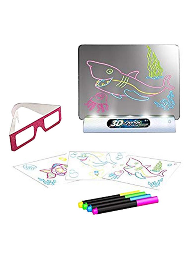 نيبمينينت 3D Magic Drawing Board Kit Multicolour - Image 1