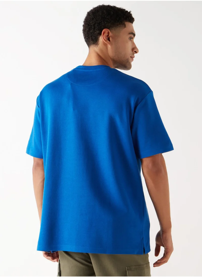 لي كوبر Logo Crew Neck T-Shirt