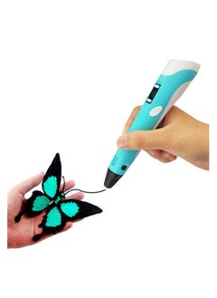 Generic 3D Pen, 3d Printing Pen with LCD Display, Drawing Stencils Doodler with 3 Colors PLA Filament Refills, Art Crafts Gift for Kids & Adults, Stepless Speed  - Image 4