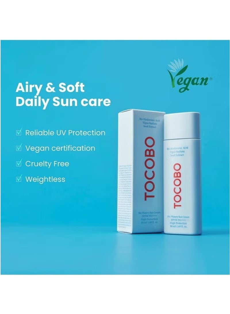 Tocobo Bio Watery Sun Cream SPF50+ PA++++ - 50ml - Image 2