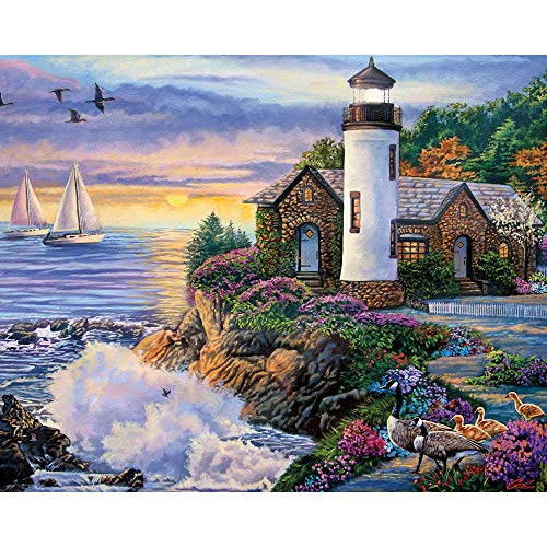 Bits and Pieces Large 500 Piece Jigsaw Puzzle for Adults Perfect Dawn Designed by Artist Laura Glen Lawson Completed Puzzle Size 18 x 24 - Image 5