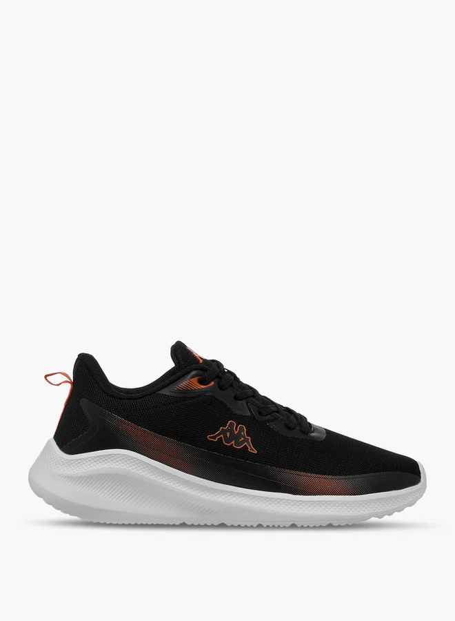 Kappa Men's Logo Print Lace-Up Sports Shoes