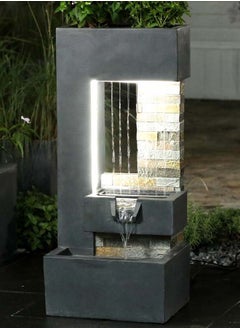 Suncoast SUNCOAST Wall Fountain with LED Light - 38 x 30 x 87 CM  - Image 2