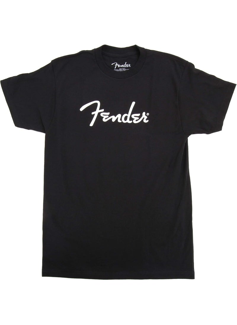 FENDER Fender Spaghetti Logo TShirt  Black  3XL 