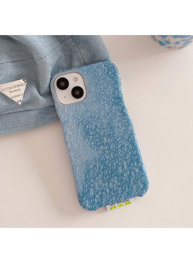 زبون جراب هاتف iPhone 12 بنسيج الدنيم المتدرج - Image 2