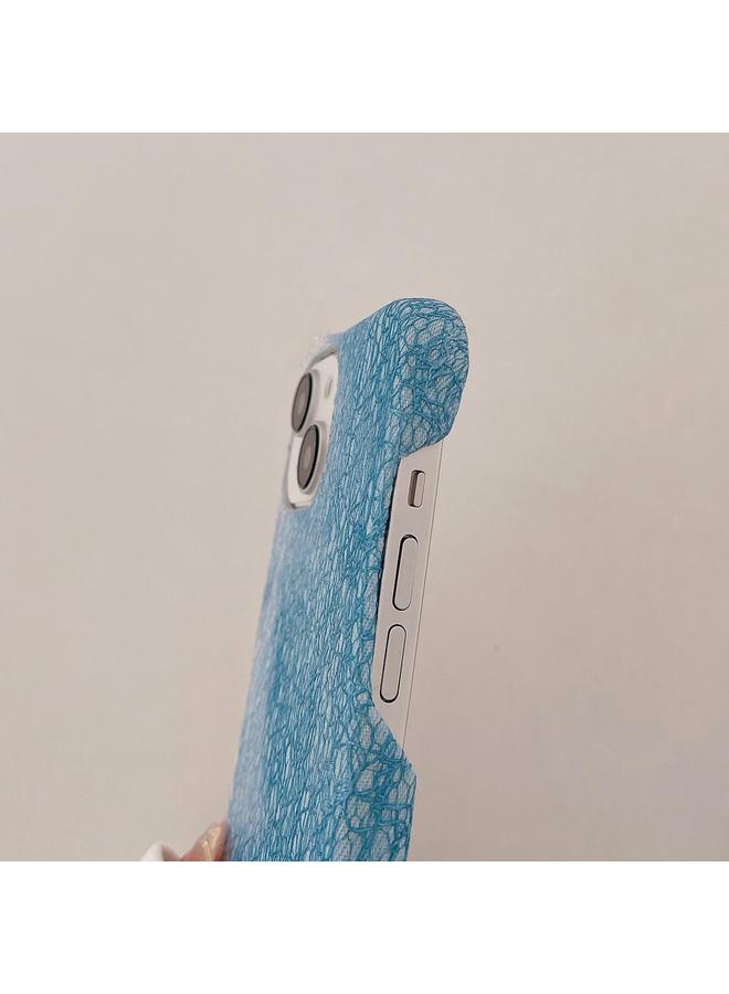 زبون جراب هاتف iPhone 12 بنسيج الدنيم المتدرج - Image 5