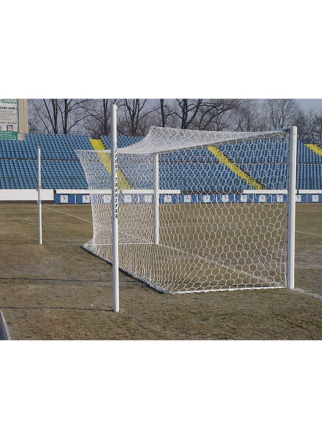 TA SPORT Fb Net Pair Dim Mtr1.5X1 Depth Cm60X60 Hex Mesh Wh @Fs - Image 1