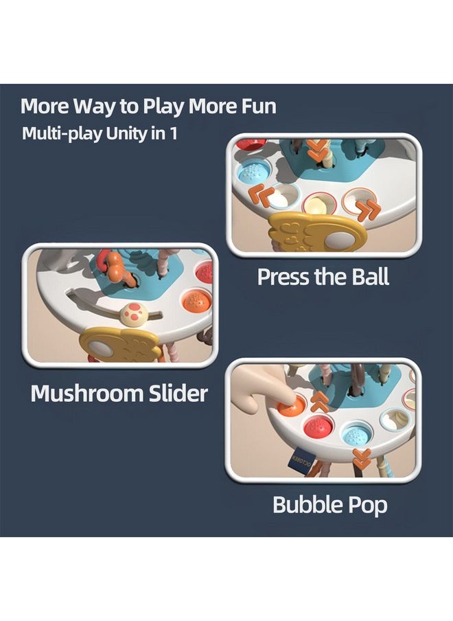 Jollybaby Baby Pull String Activity Toy with Bubble Pop & Teether, Montessori Toys for Babies 12 Months+, Silicone Sensory Toys for Toddlers 1-3, Travel Toys Rattle Motor Skills Toy Infants Gifts(Swan)  - Image 5