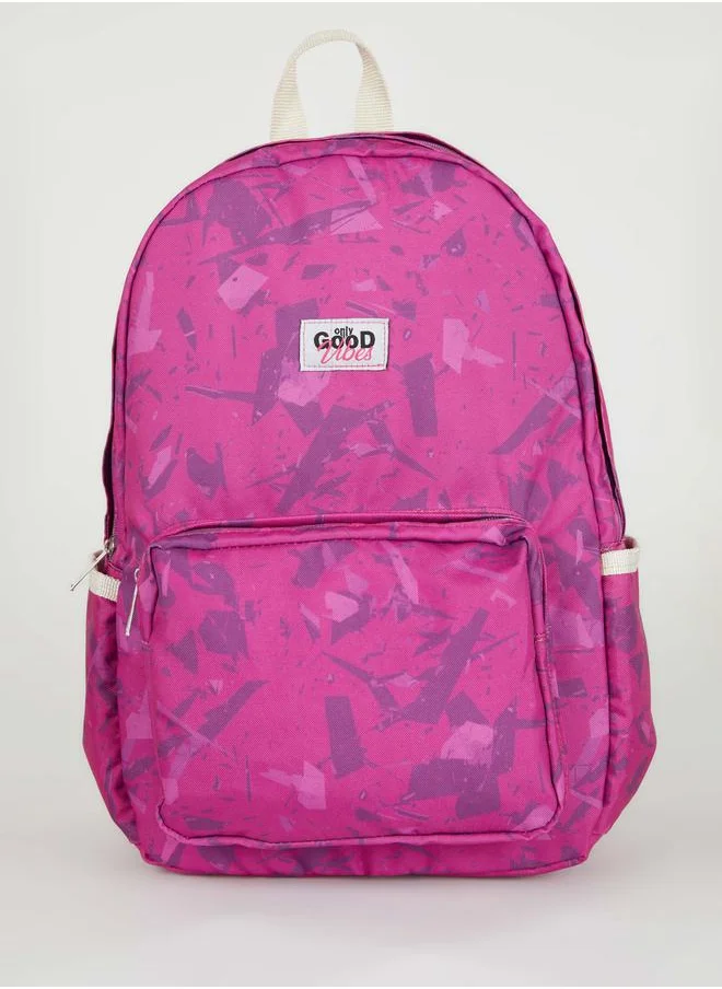 DeFacto All Over Print Backpack by Styli