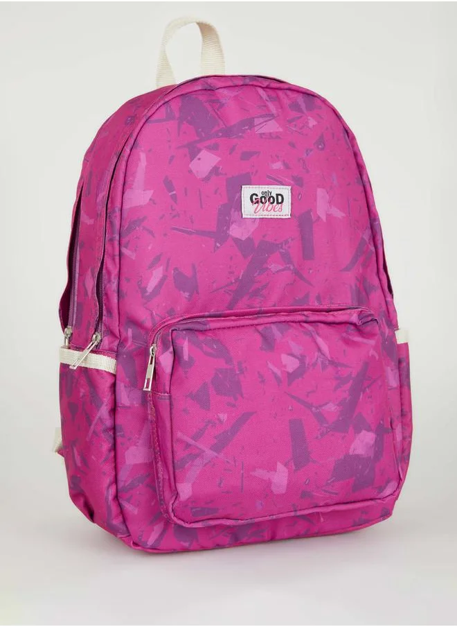 DeFacto All Over Print Backpack by Styli