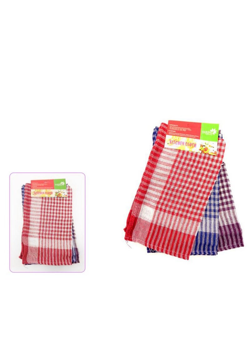 YAXING Kitchen Towel 2Pcs/Card 38x68Cm - Image 2