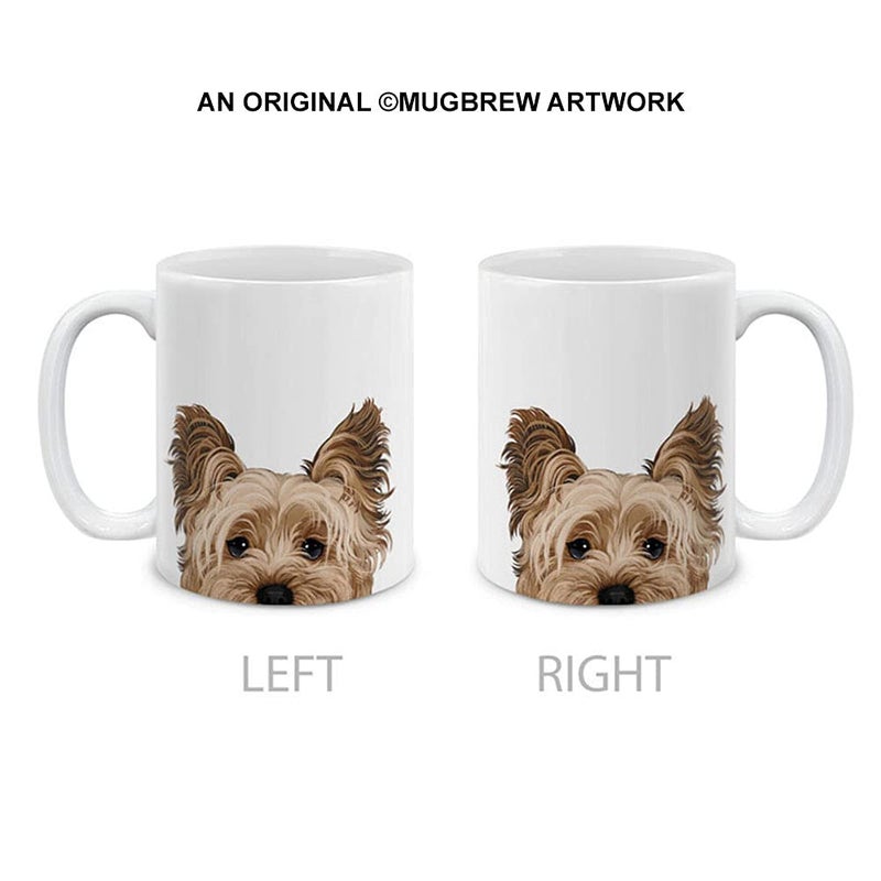 Mugbrew Yorkshire Terrier Dog Ceramic Coffee Mug Tea Cup 11 Oz - Image 2